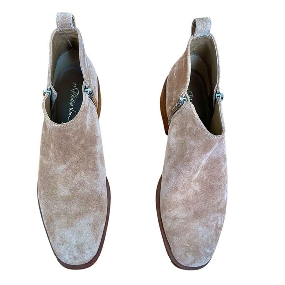 3.1 Phillip Lim Alexa Suede Ankle Boot Size 39.5 9 9..5 Tan - Picture 2 of 10